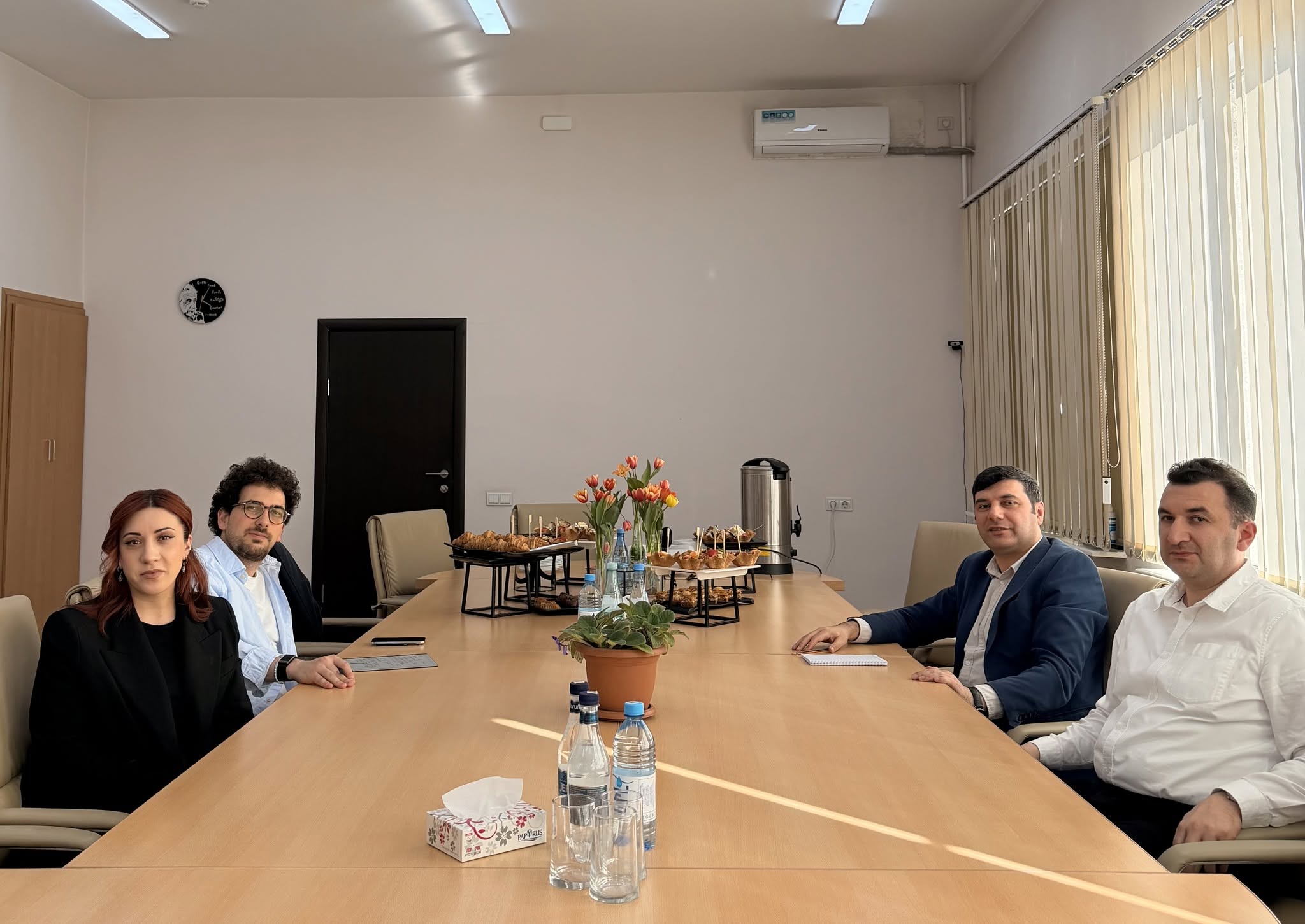 Նորարարության Հայկական Հիմնադրամի ներկայացուցիչների այցը ԱԱԳԼ