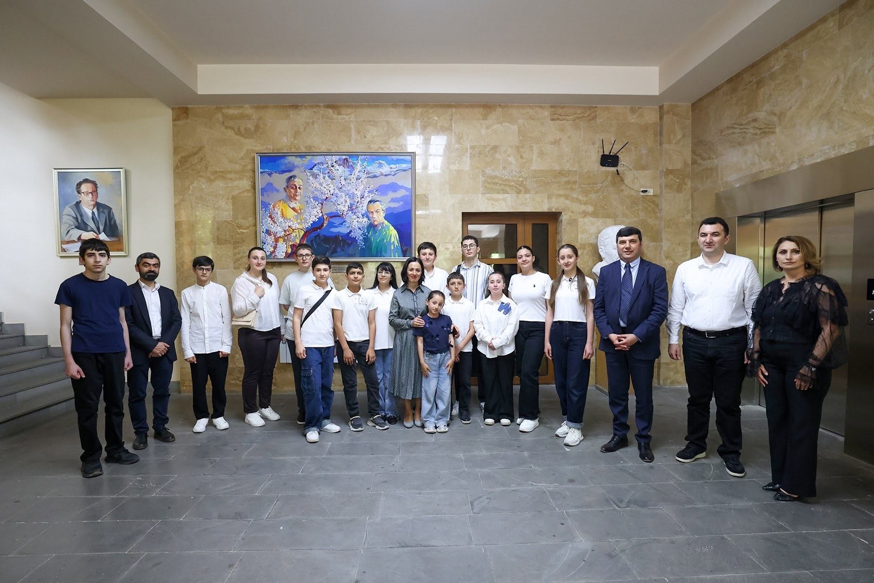 ՀՀ ԿԳՄՍ նախարար Ժաննա Անդրեասյանի այցը ԱԱԳԼ